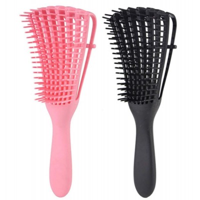 Pravite label wet hair brush detangling octopus detangling brush for curly hair