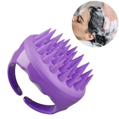 Shampoo Brush Upgraded Wet and Dry Hair Scalp Massager Brush with Soft Silicone Rubber Hair Brush for Women Men Pets