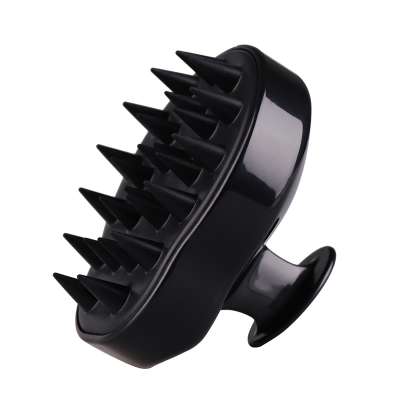 Silicone Shampoo Scalp Shower Body Brush Comb For Hair