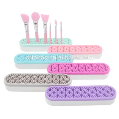 Silicone Makeup Brush Holder Cosmetic Organizer